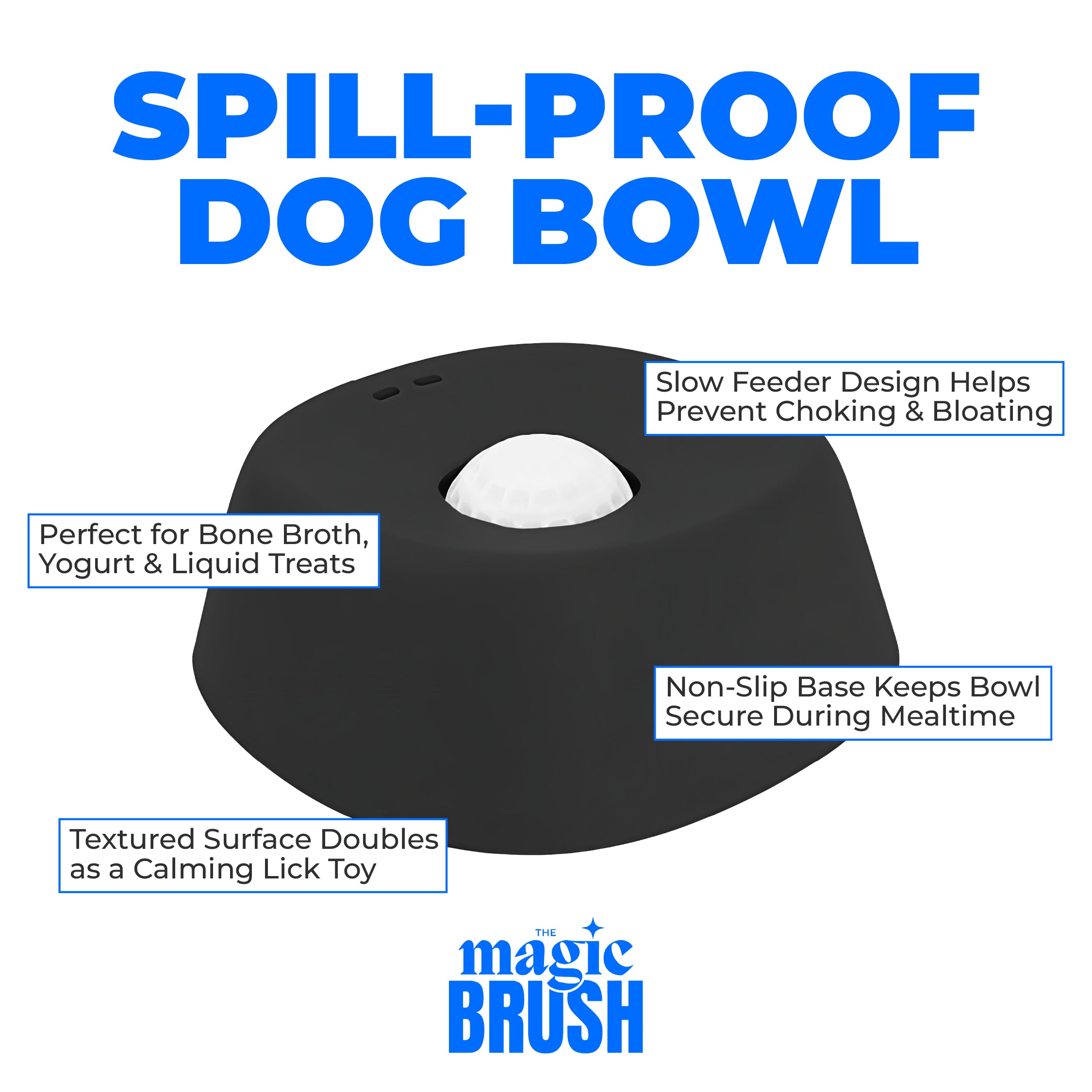 Spill-Proof Dog Bowl