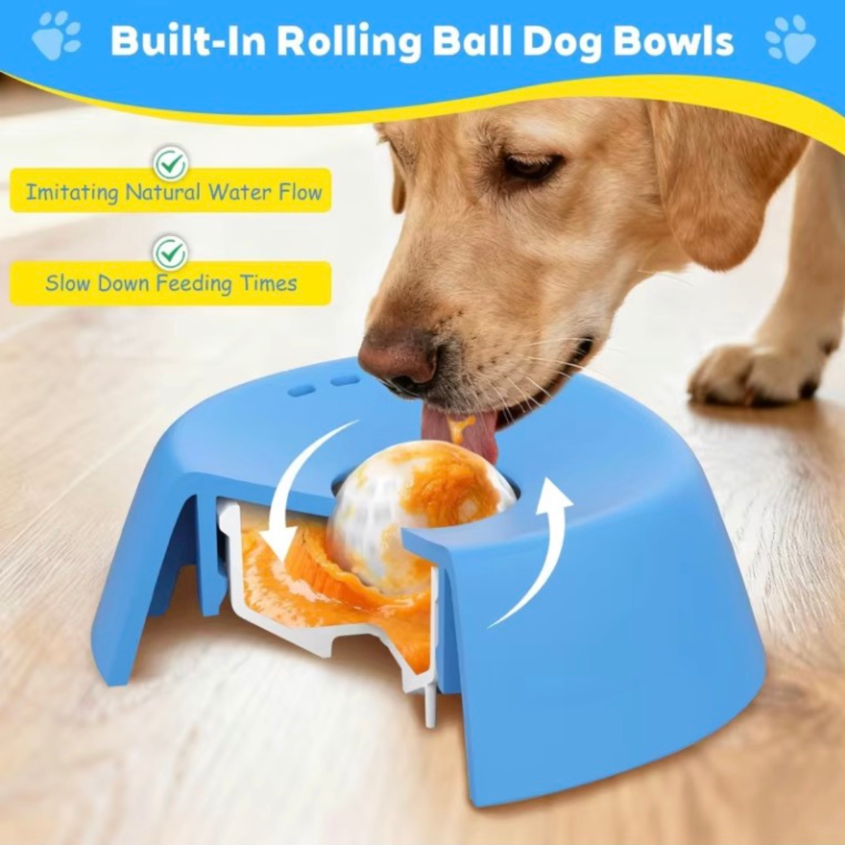 Spill-Proof Dog Bowl