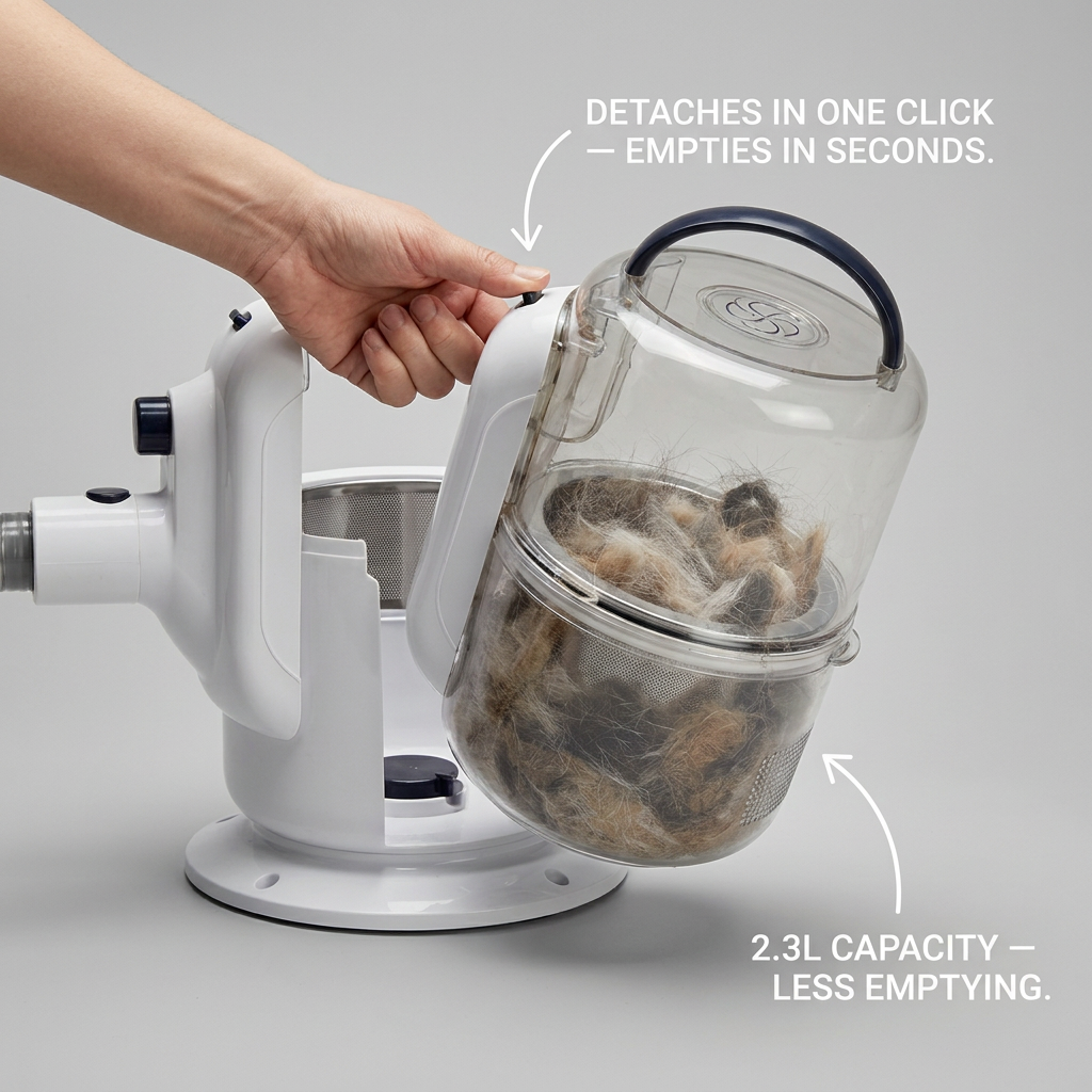 5 in 1 Grooming Vacuum
