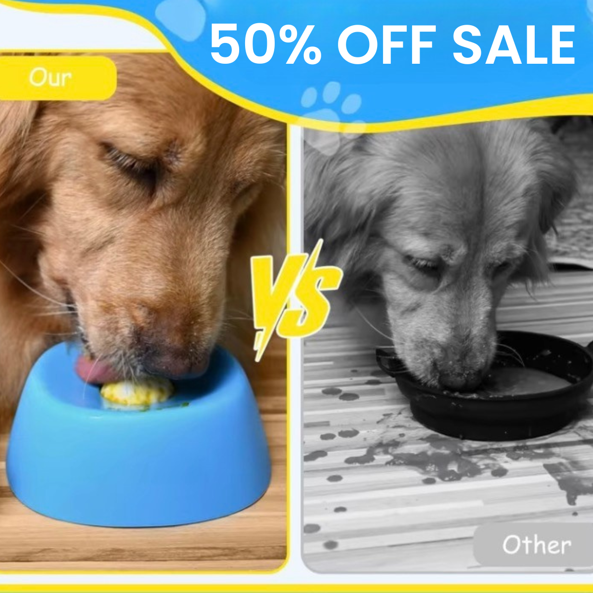 Spill-Proof Dog Bowl