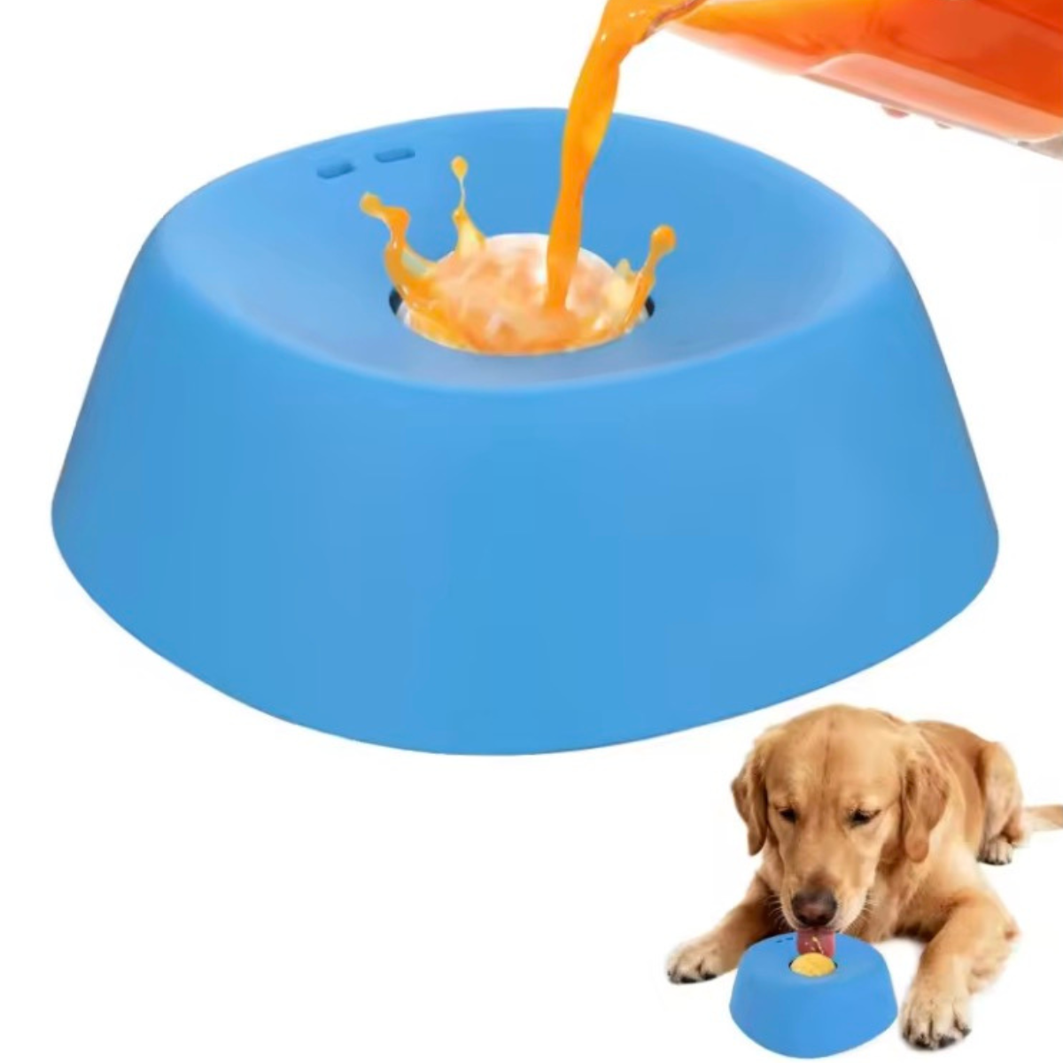 Spill-Proof Dog Bowl