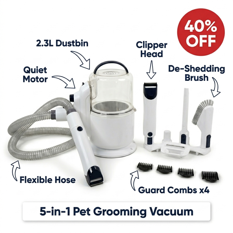 5 in 1 Grooming Vacuum